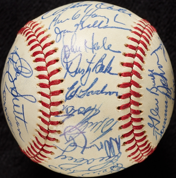 1977 Los Angeles Dodgers NL Champs Team-Signed ONL Baseball (29) (BAS)