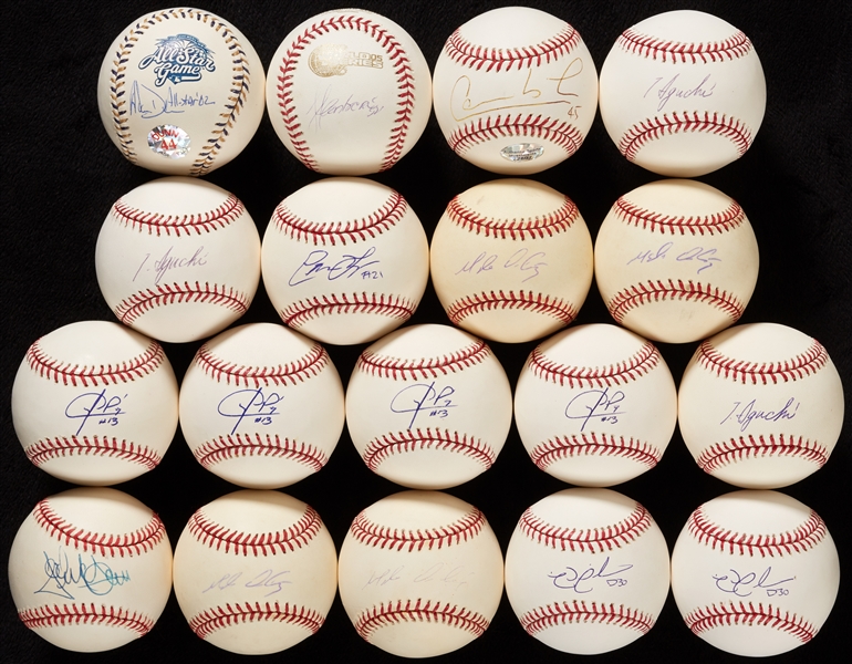 Chicago White Sox Single-Signed Baseball Group (18)