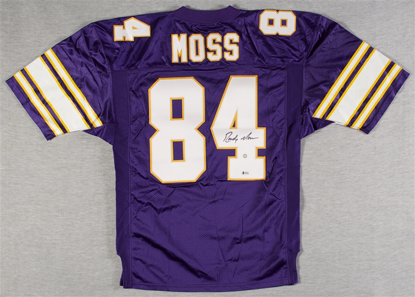 Randy Moss Signed Vikings Jersey (BAS)