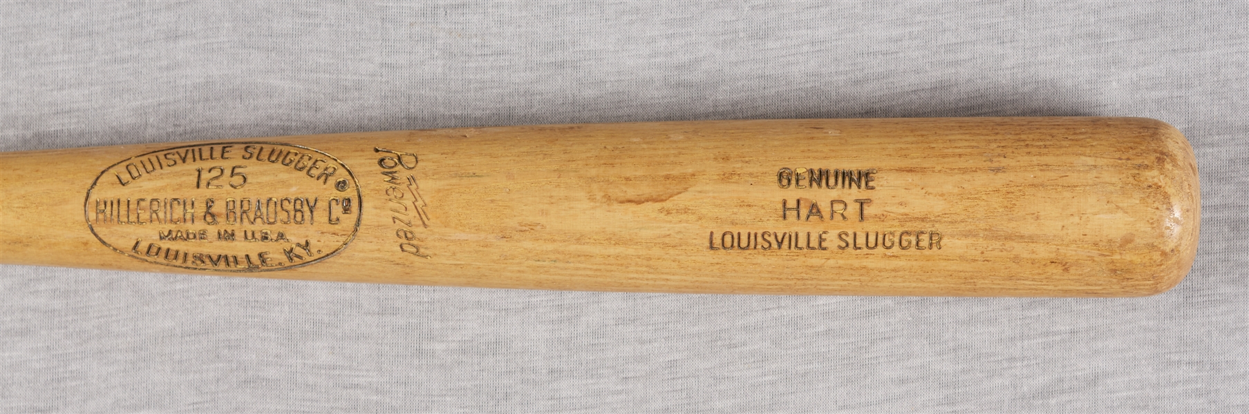 Jim Ray Hart 1965-68 Game-Used H&B Bat