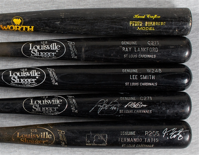 1990s St. Louis Cardinals Game-Used Bat Collection (11)