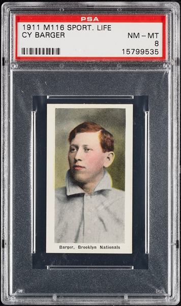 1911 M116 Sporting Life Cy Barger PSA 8