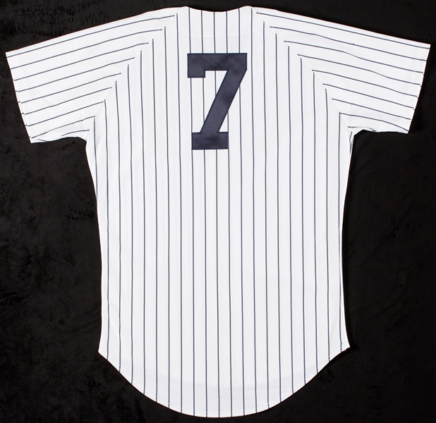 Mickey Mantle Signed Yankees Home Jersey (BAS)
