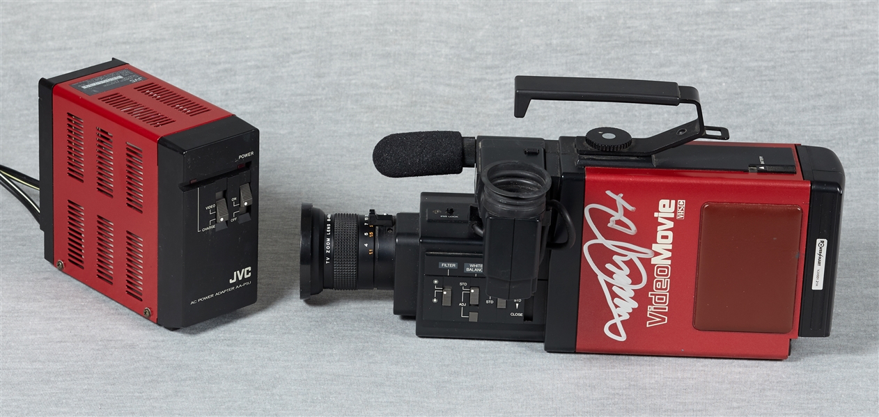 Michael J. Fox Signed Back to the Future JVC Camcorder Prop (BAS)