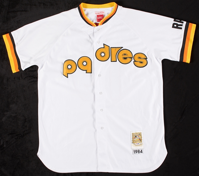 Tony Gwynn Signed Mitchell & Ness Padres Throwback Jersey (PSA/DNA)