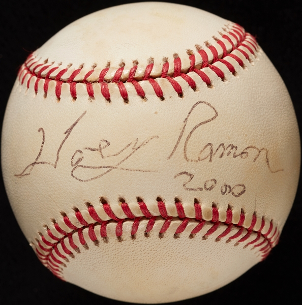 Joey Ramone Single-Signed OAL Baseball (BAS)
