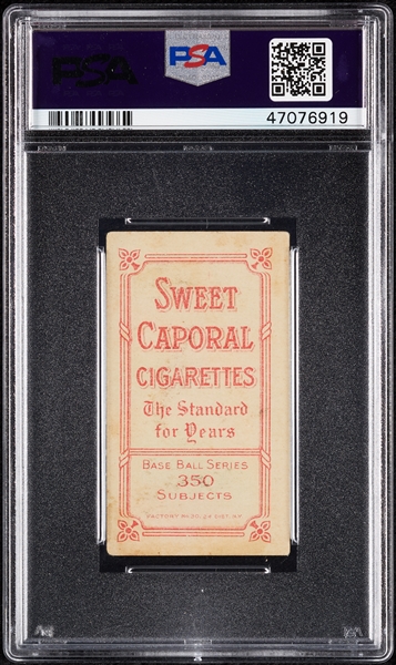 1909-11 T206 Johnny Evers With Bat, Chicago On Shirt (Sweet Caporal 350/30) PSA 3.5