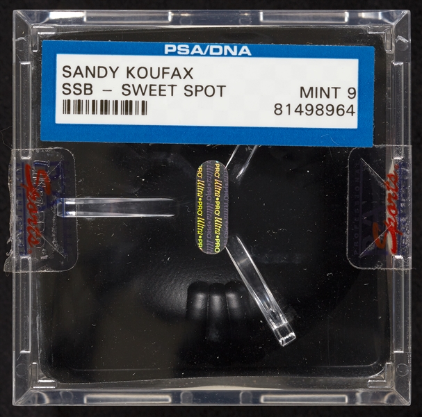 Sandy Koufax Single-Signed ONL Baseball (Graded PSA/DNA 9)