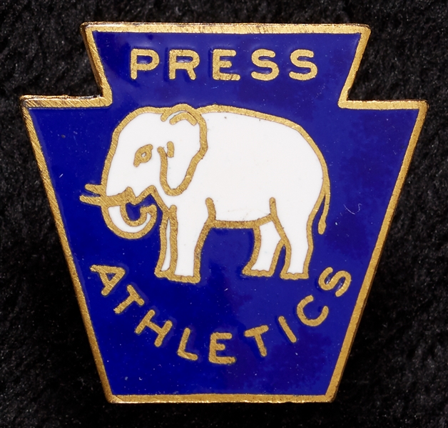 1929 World Series Philadelphia Athletics Press Pin