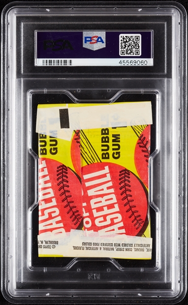 1963 Topps Baseball 1-Cent Wax Pack (Graded PSA 9)