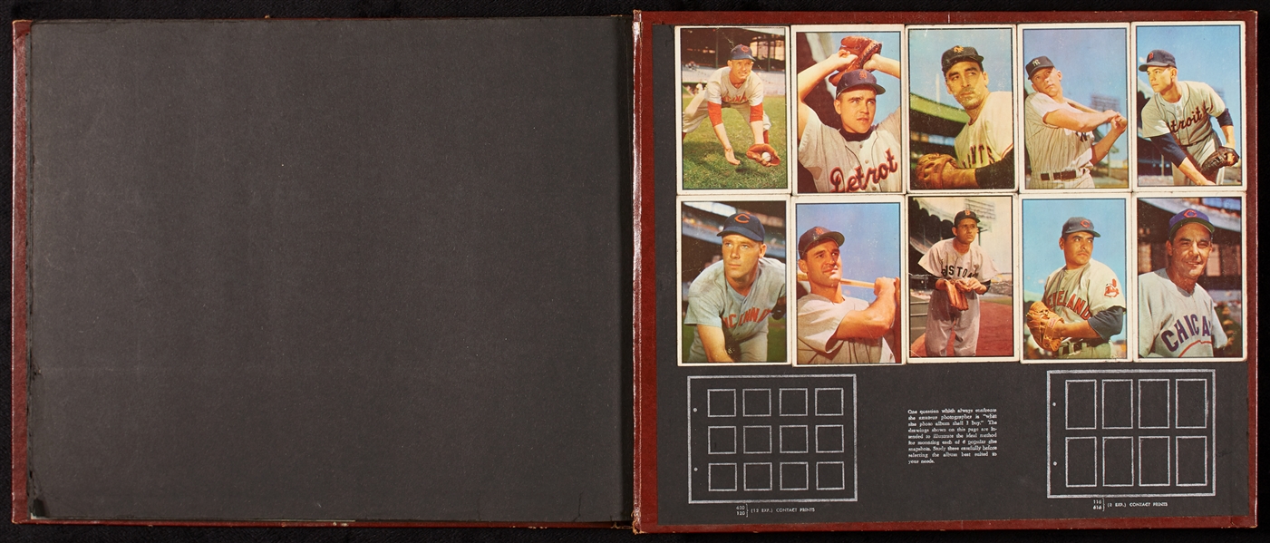 1950s Baseball (Mostly) Scrapbook With 1953 Bowman Mantle