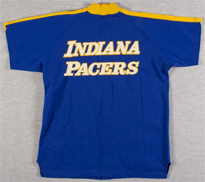 Herb Williams circa 1982-1984 Indiana Pacers Game- Worn Warm-Up Jacket 
