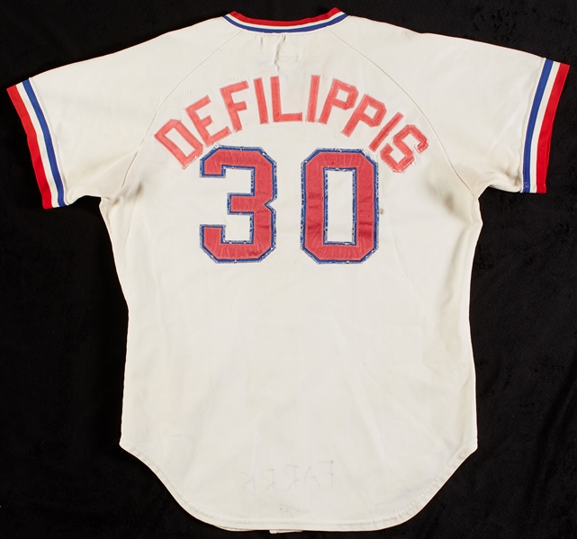 1973 Texas Rangers Game-Worn Second Year Knit Road Jersey 