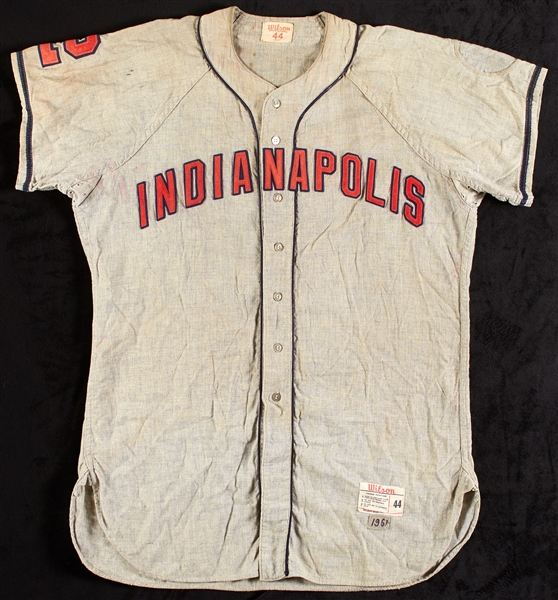 Don Pavletich 1961 Indianapolis Indians Game-Worn Road Jersey with Pants