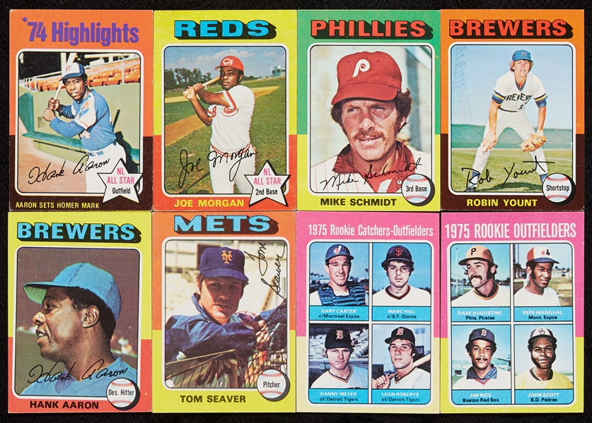 1975 Topps Baseball Minis High-Grade Complete Set (660)