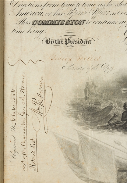 Andrew Johnson Signed Presidential Appointment (BAS)