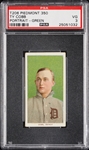 1909-11 T206 Ty Cobb Green Background (Piedmont 350) PSA 3