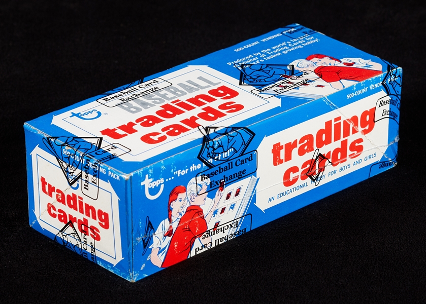 1976 Topps Baseball Vending Box (500) (Fritsch/BBCE)