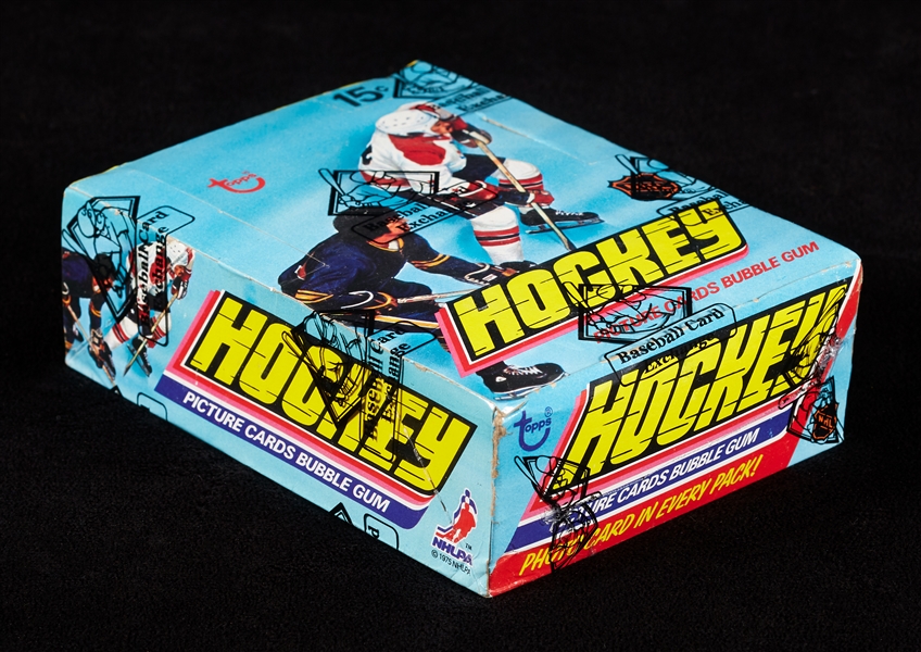 1977-78 Topps Hockey Unopened Wax Box (36) (BBCE)