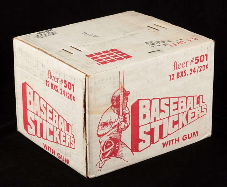 1979 Fleer Baseball Stickers Unopened Wax Case (12/24)
