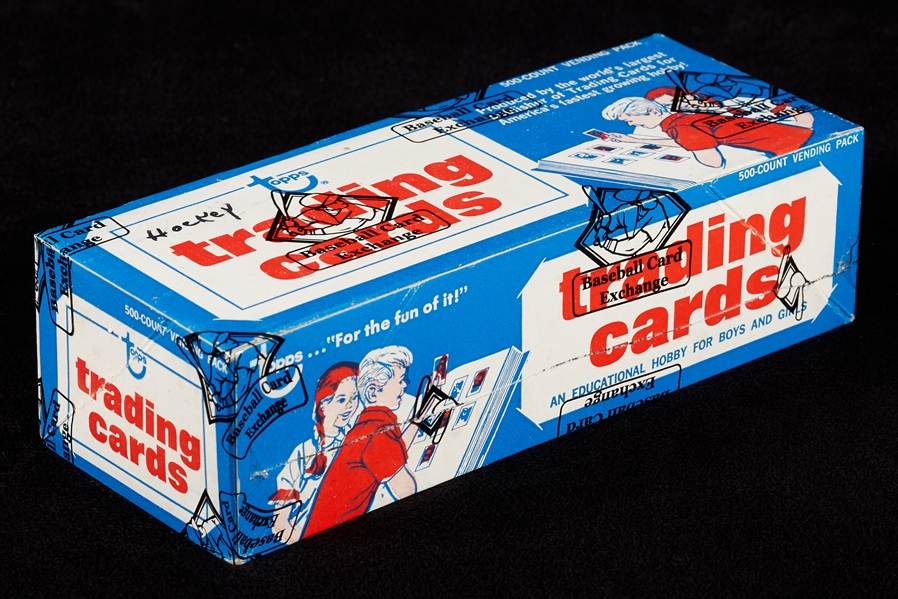 1968-69 Topps Hockey Vending Box (500) (Fritsch/BBCE)