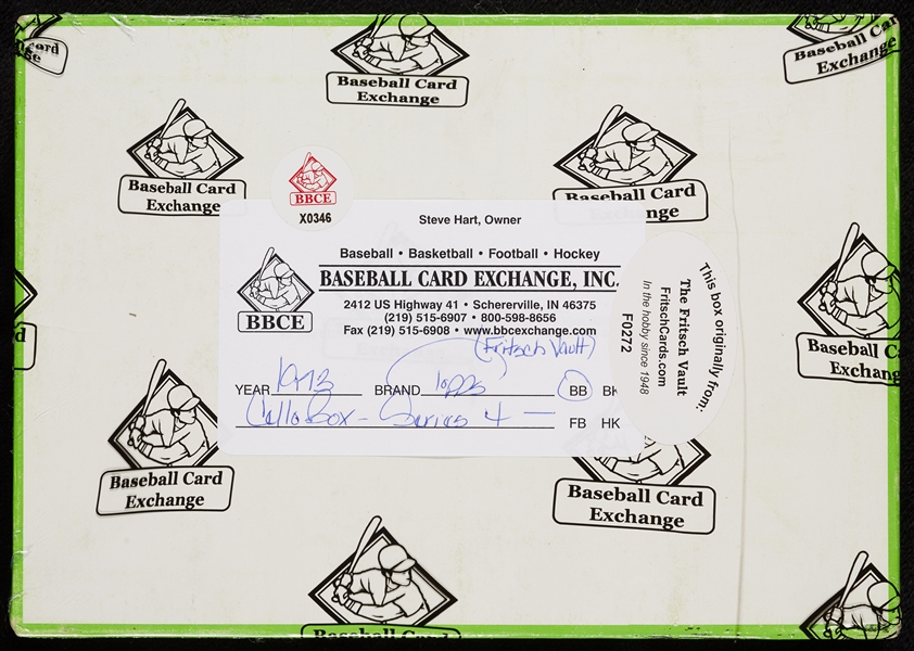 1973 Topps Baseball Cello Box (24) (Fritsch/BBCE)