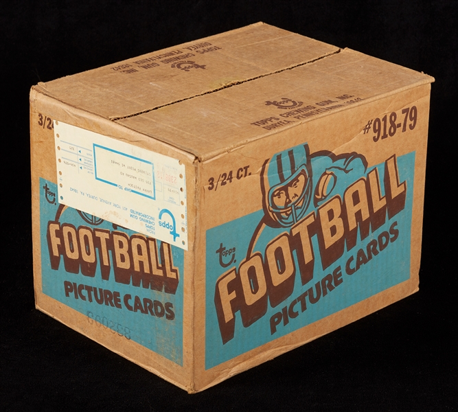 1979 Topps Football Unopened Rack Pack Case (3/24)