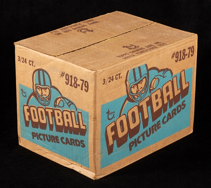 1979 Topps Football Unopened Rack Pack Case (3/24)