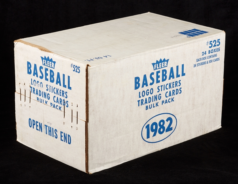 1982 Fleer Baseball Vending Sealed Case (24/500)