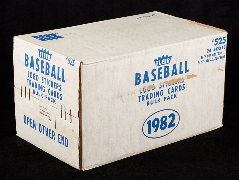 1982 Fleer Baseball Vending Sealed Case (24/500)