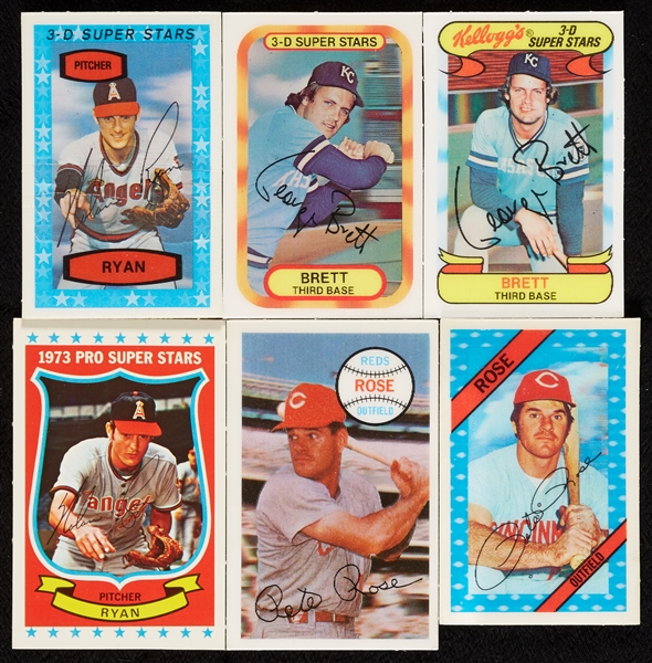 1970-79 Kellogg’s Baseball Near-Run of Sets (10)