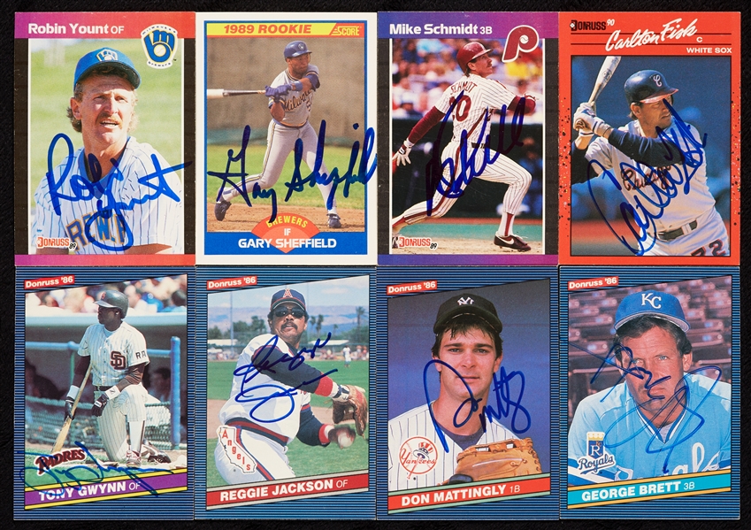 Huge Autographed Baseball Card Collection (6,000+)