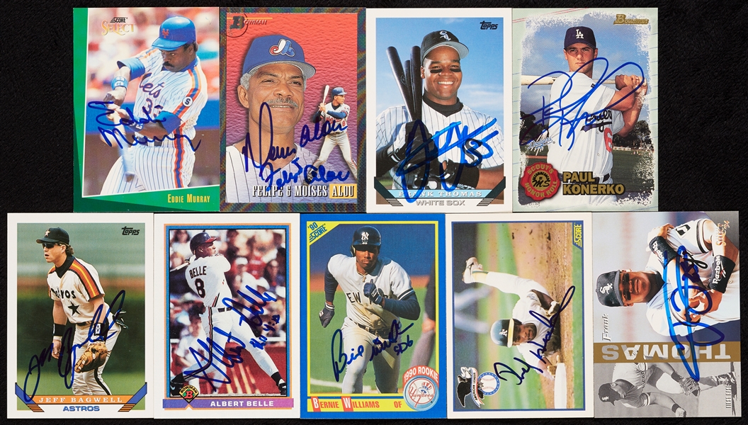 Huge Autographed Baseball Card Collection (6,000+)