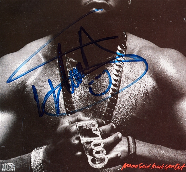 L.L Cool J Signed Mama Said Knock You Out CD