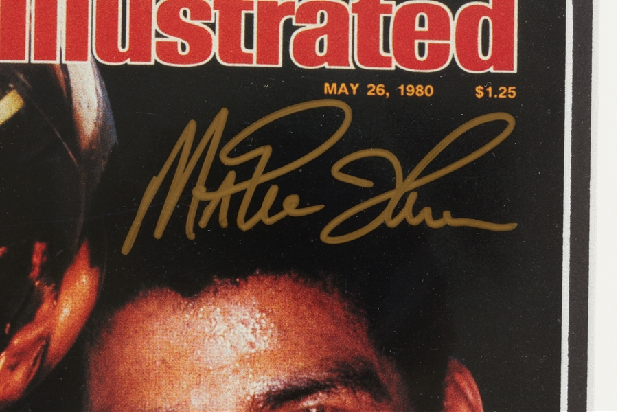 Magic Johnson Signed Sports Illustrated Cover Print in Frame (May 26, 1980) (UDA)