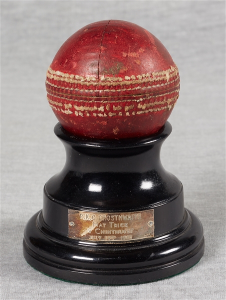 Vintage Cricket “Hat Trick” Sports Award Trophy
