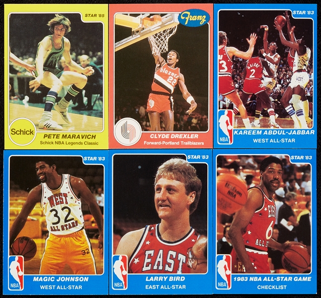 Star Co. Sets Group with 1983 & 1984 All-Star Game, Portland, Schick (7)
