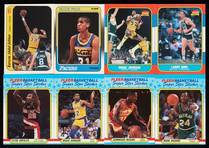 1986 Fleer Basketball High-Grade Group, Extras (58)
