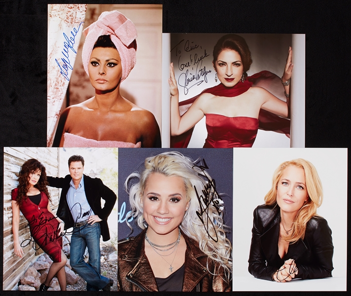Huge Collection of Celebrity Signed Photos (146)
