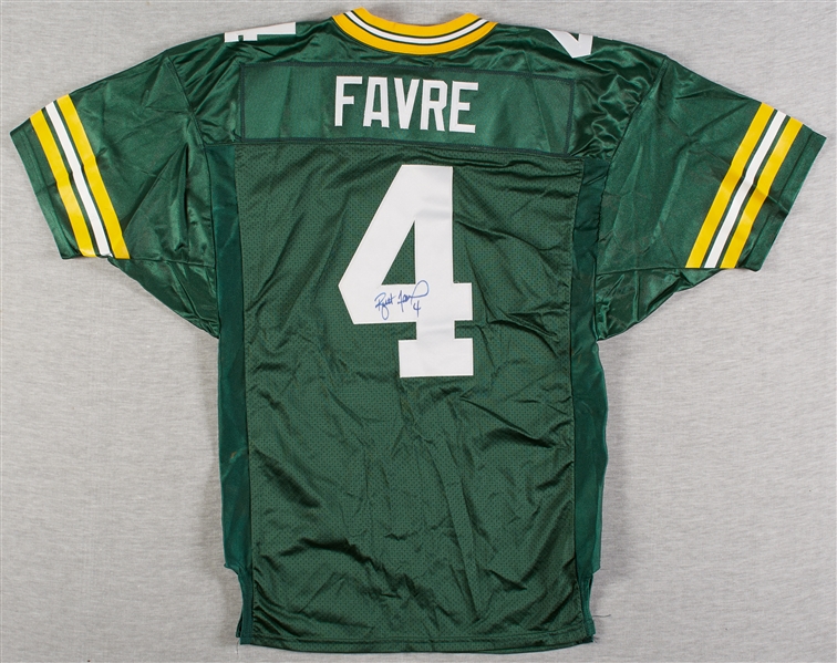 Brett Favre Signed Packers Jersey (BAS)