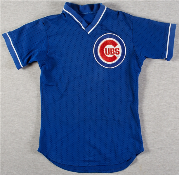 Early-Mid 1980s Chicago Cubs Warm-Up Jerseys (2) 