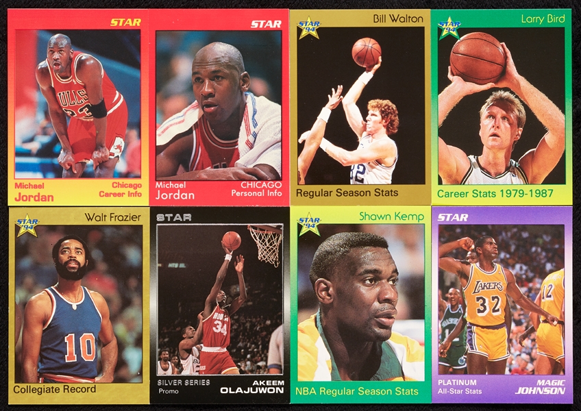1990s Star NBA Player Sets With Jordan