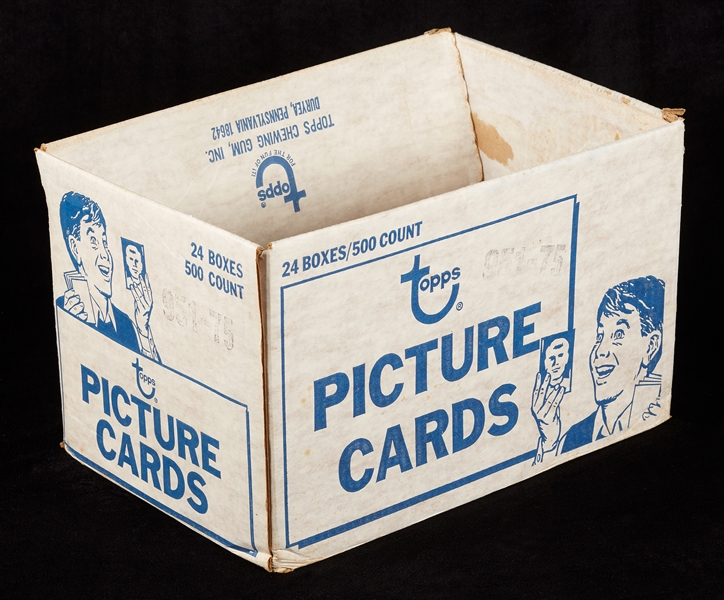 1975 Topps Baseball Vending Box Empty Case