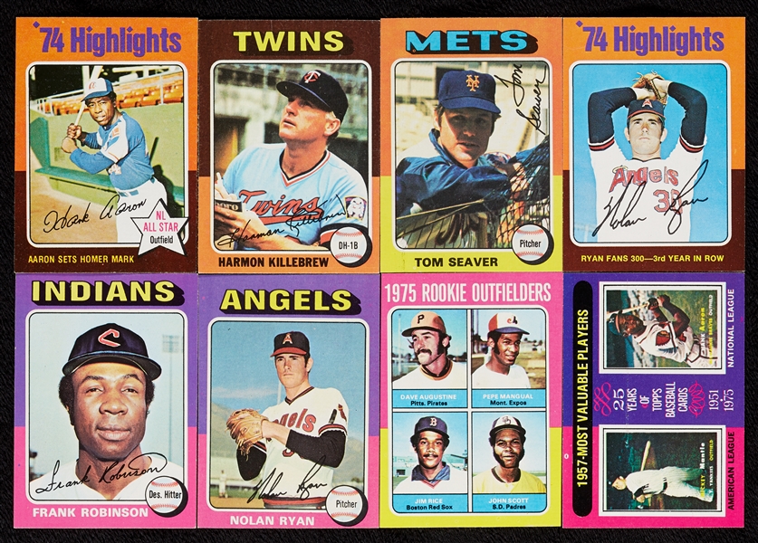 1975 Topps Baseball High-Grade Mini Set (660)