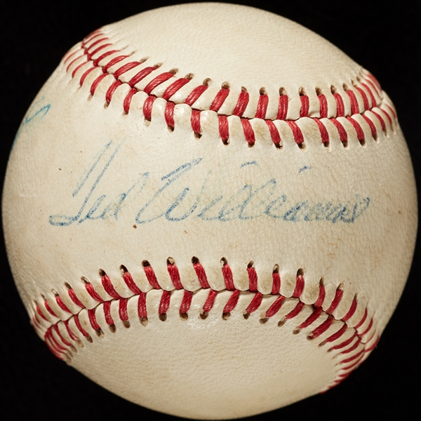 Ted Williams & Dizzy Dean Signed Baseball (PSA/DNA)