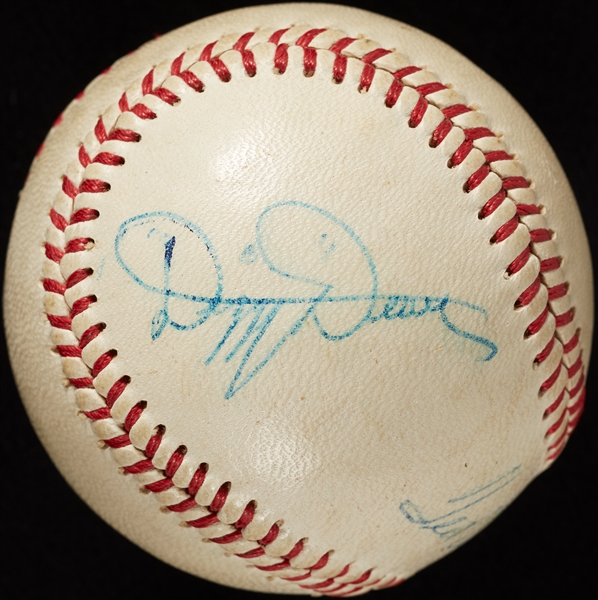 Ted Williams & Dizzy Dean Signed Baseball (PSA/DNA)