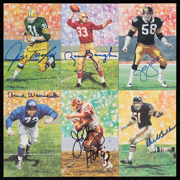 Massive Signed Goal Line Art Series 1-6 with Extras (107)