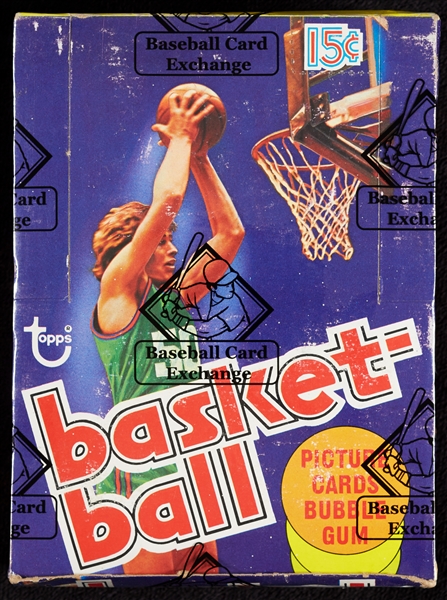 1977-78 Topps Basketball Wax Box (36) (BBCE)