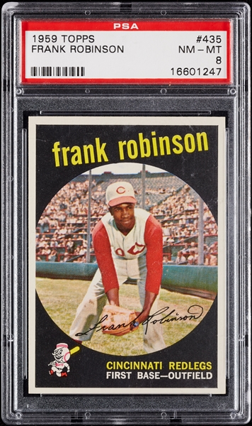 1959 Topps Frank Robinson No. 435 PSA 8