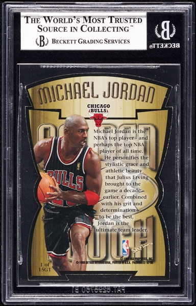 1997-98 SkyBox Premium Michael Jordan Golden Touch No. 11 BGS 8.5